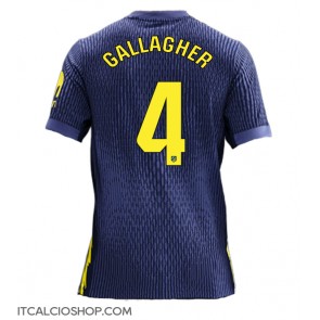 Atletico Madrid Conor Gallagher #4 Seconda Maglia 2025-26 Manica Corta